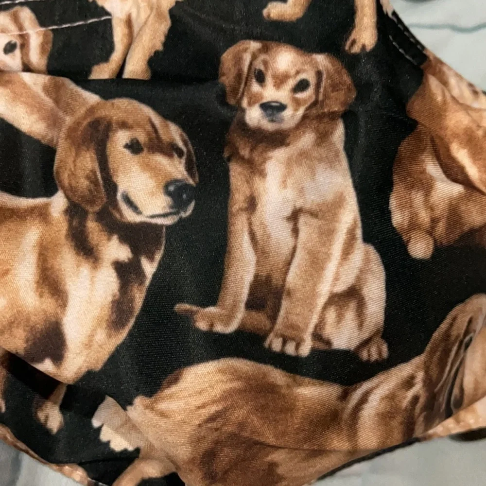 New Golden Retriever face mask